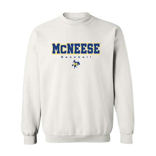 McNeese State - NCAA Baseball : Josh DeGroot - Classic Shersey Crewneck Sweatshirt-0