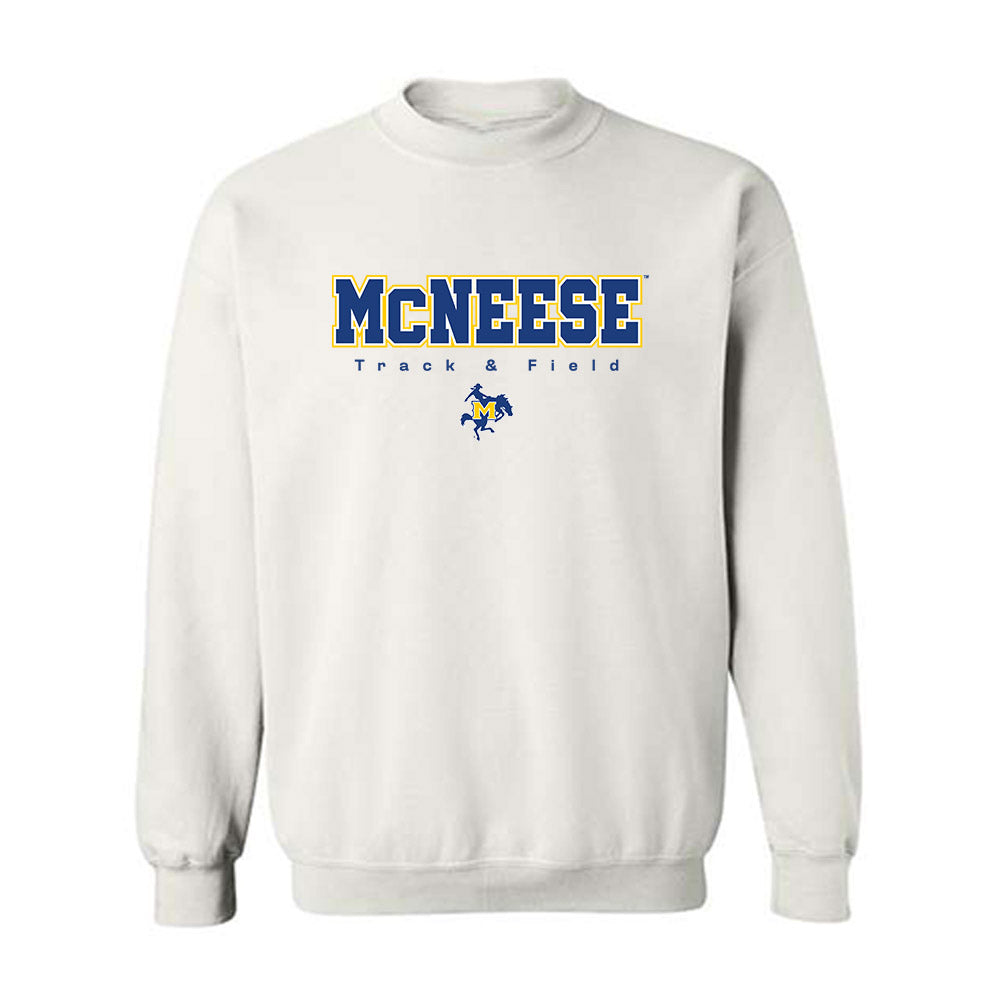 McNeese State - NCAA Men's Track & Field : Tanny Beard - Classic Shersey Crewneck Sweatshirt-0