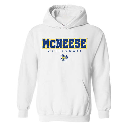 McNeese State - NCAA Women's Volleyball : Maleah Mutterback - Classic Shersey Hooded Sweatshirt-0