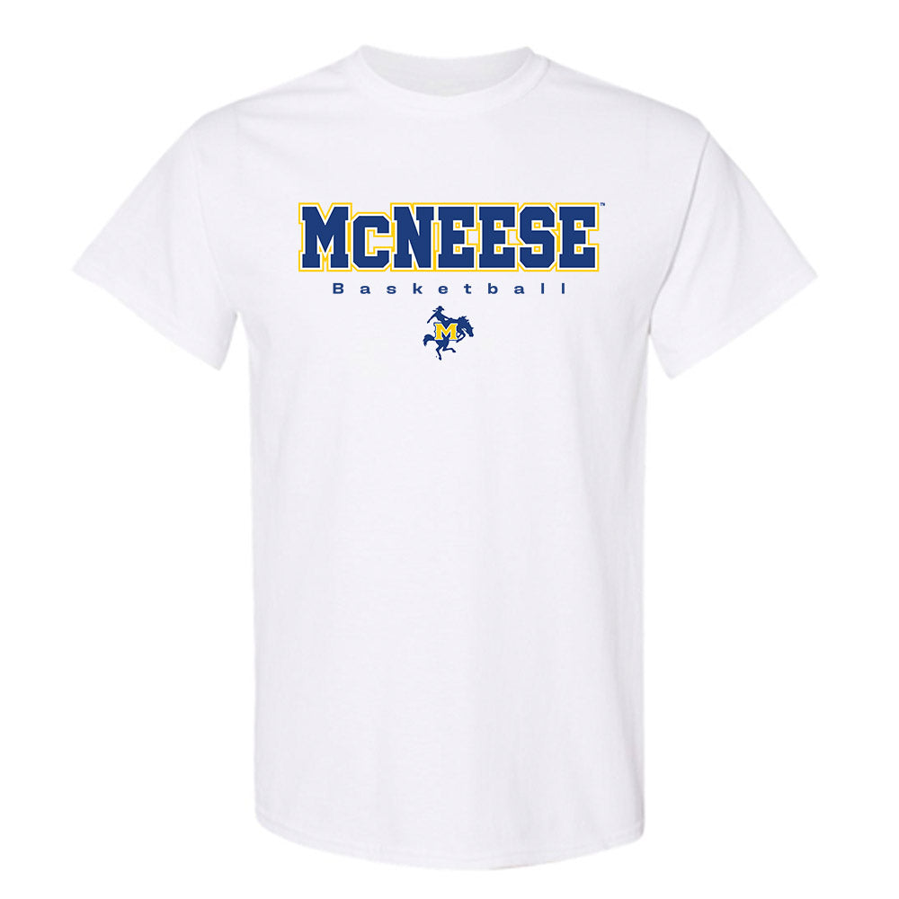 McNeese State - NCAA Women's Basketball : Azjah Reeves - Classic Shersey T-Shirt-0