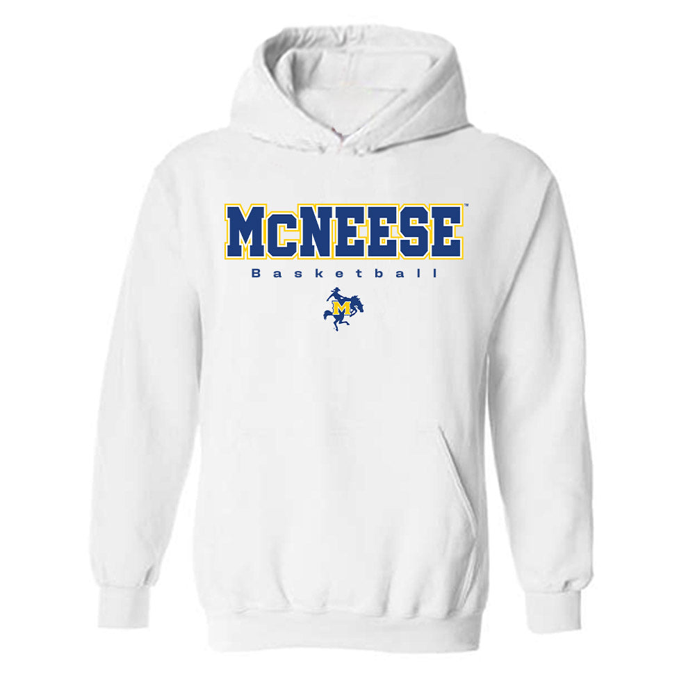 McNeese State - NCAA Women's Basketball : Azjah Reeves - Classic Shersey Hooded Sweatshirt-0