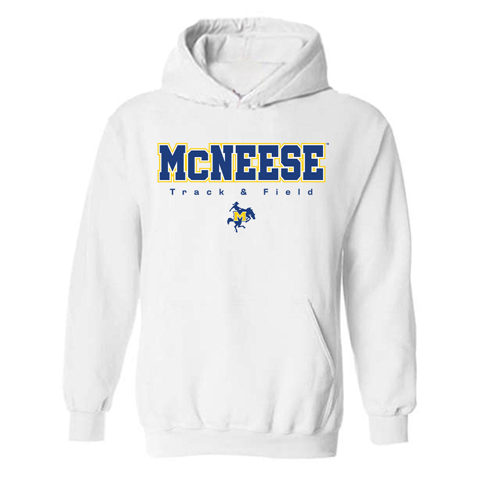 McNeese State - NCAA Women's Track & Field : Kennah Bent - Classic Shersey Hooded Sweatshirt-0