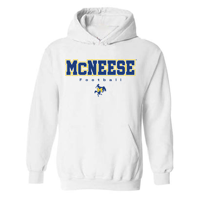 McNeese State - NCAA Football : Roman Jenkins - Classic Shersey Hooded Sweatshirt-0