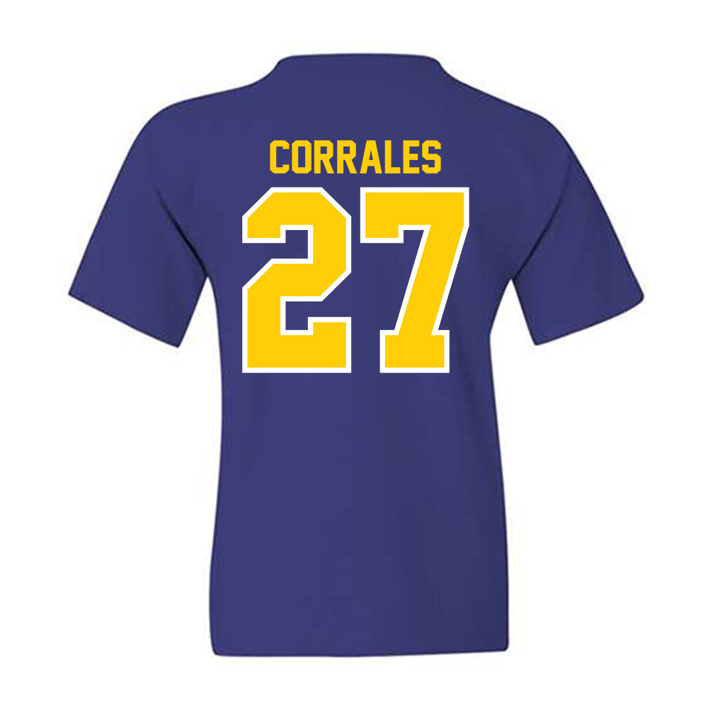 McNeese State - NCAA Baseball : Diego Corrales - Classic Fashion Shersey Youth T-Shirt-1