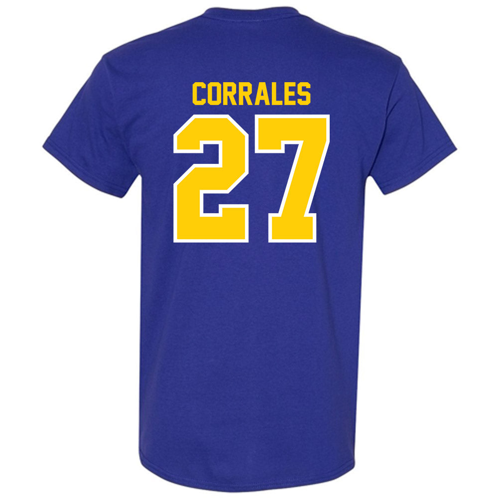McNeese State - NCAA Baseball : Diego Corrales - Classic Fashion Shersey T-Shirt-1