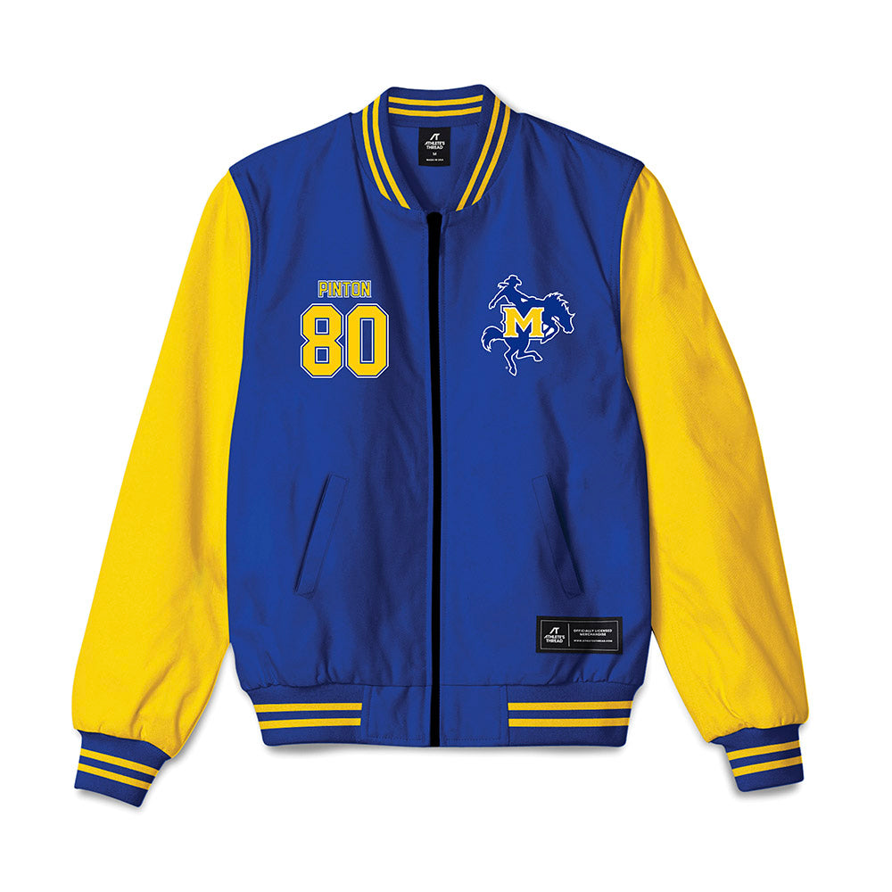 McNeese State - NCAA Football : Fabrizio Pinton Pinton - Bomber Jacket-0