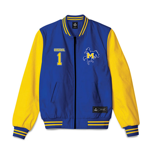 McNeese State - NCAA Football : Kameran Senegal - Bomber Jacket-0