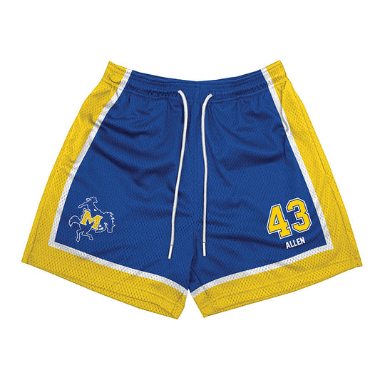 McNeese State - NCAA Football : Jordan Allen - Shorts-0