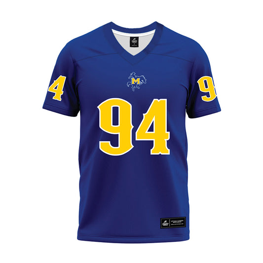 McNeese State - NCAA Football : Carter Petry - Blue Premium Football Jersey-0