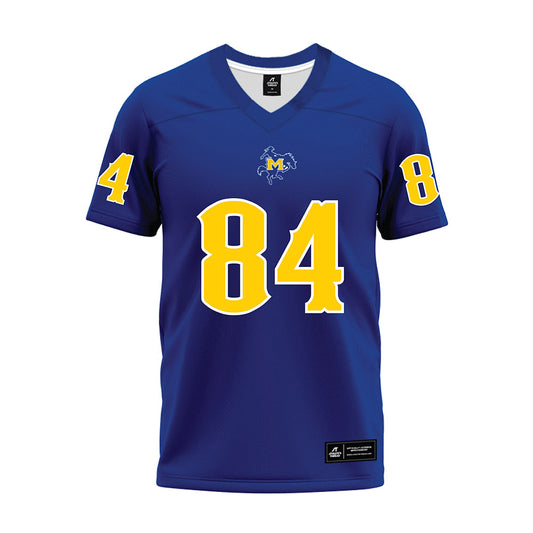 McNeese State - NCAA Football : Ryan Allen - Blue Premium Football Jersey-0