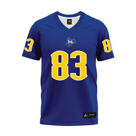 McNeese State - NCAA Football : Reed Boyd - Blue Premium Football Jersey-0