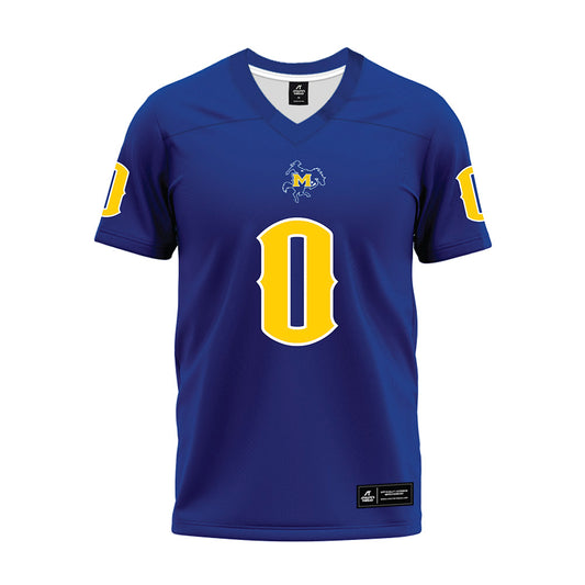 McNeese State - NCAA Football : Jermaine Hargraves - Blue Premium Football Jersey-0