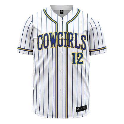 McNeese State - NCAA Softball : Kadence Williams - White Jersey-0
