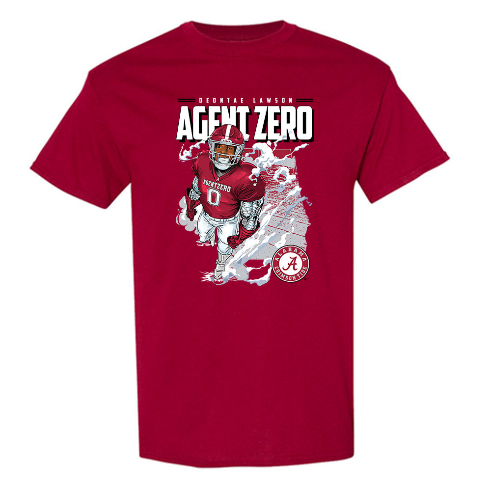 Alabama - NCAA Football : Deontae Lawson - T-Shirt Individual Caricature