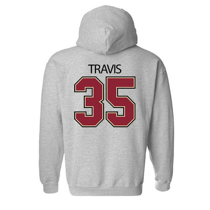 Boston College - NCAA Skiing : Gunnar Travis - Classic Shersey Hooded Sweatshirt