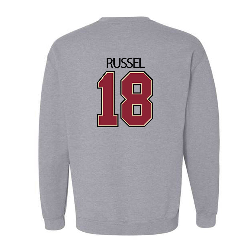 Boston College - NCAA Women's Lacrosse : Devon Russel - Classic Shersey Crewneck Sweatshirt-1