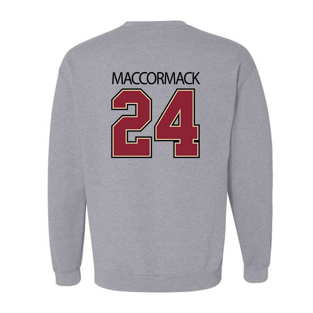 Boston College - NCAA Football : Bo MacCormack - Classic Shersey Crewneck Sweatshirt-1
