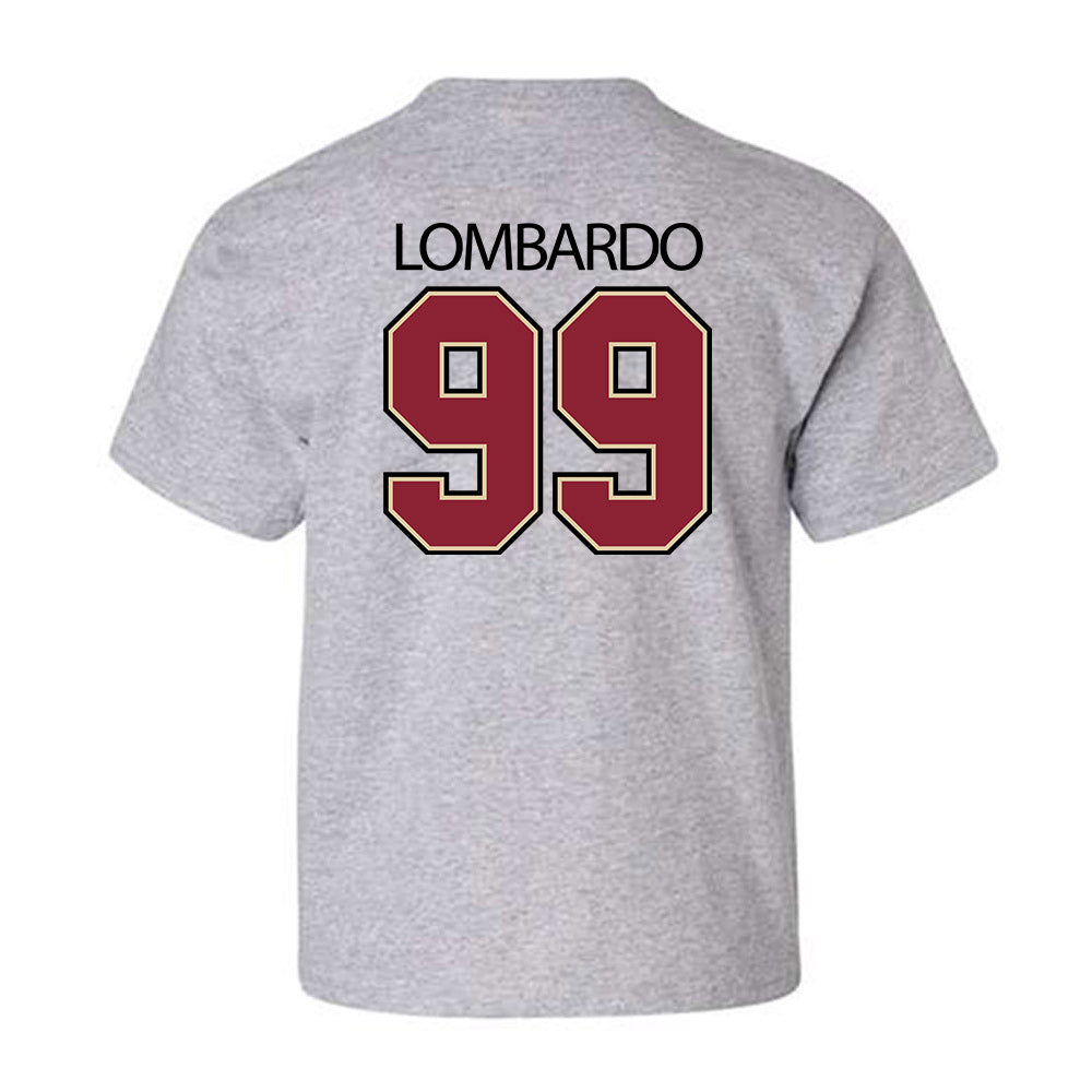 Boston College - NCAA Football : Luca Lombardo - Classic Shersey Youth T-Shirt-1