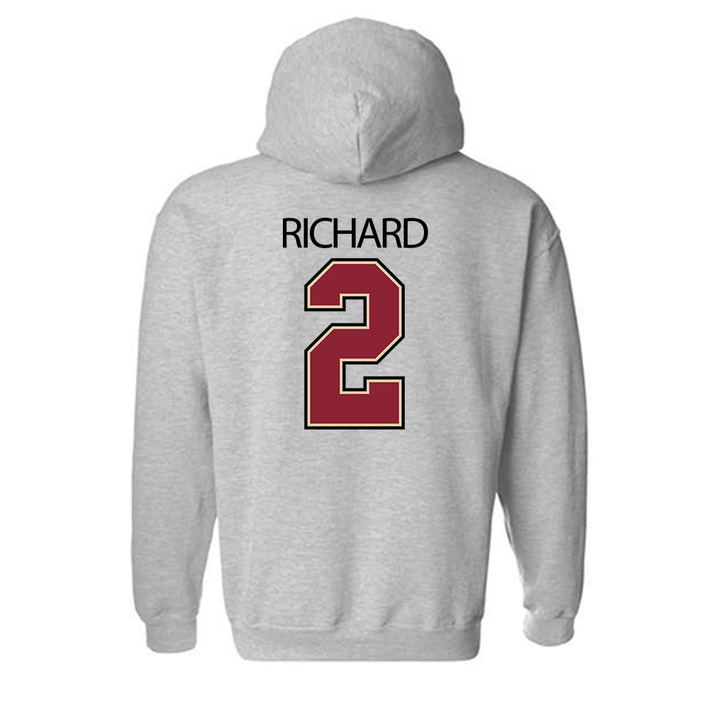 Boston College - NCAA Football : Turbo Richard - Classic Shersey Hooded Sweatshirt-3