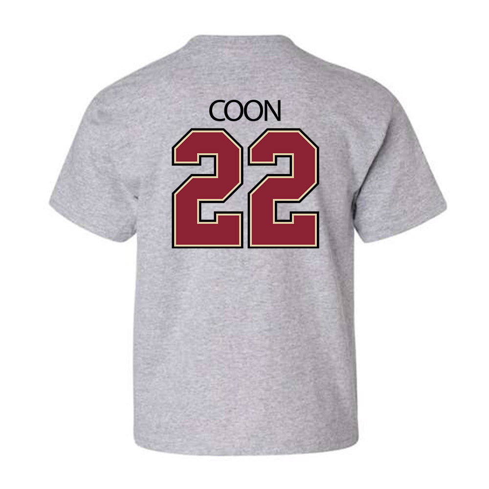 Boston College - NCAA Baseball : Charlie Coon - Classic Shersey Youth T-Shirt