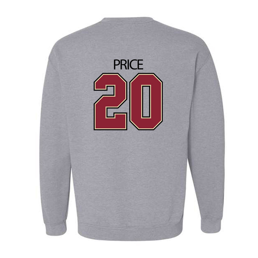 Boston College - NCAA Football : Kp Price - Classic Shersey Crewneck Sweatshirt