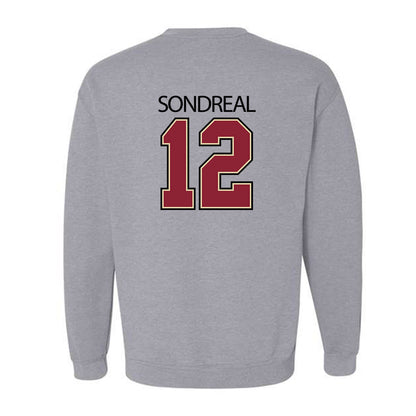 Boston College - NCAA Men's Ice Hockey : Jake Sondreal - Classic Shersey Crewneck Sweatshirt-1