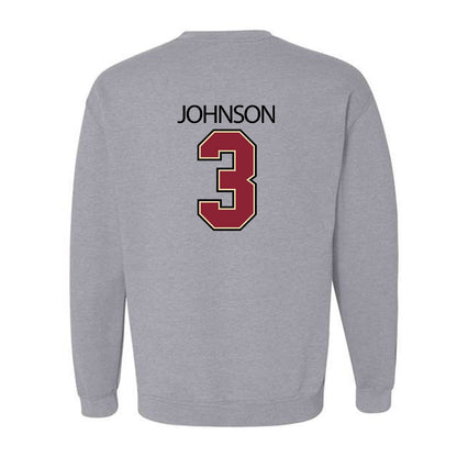 Boston College - NCAA Football : Nate Johnson - Classic Shersey Crewneck Sweatshirt