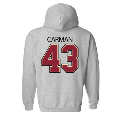 Boston College - NCAA Women's Basketball : Ally Carman - Classic Shersey Hooded Sweatshirt