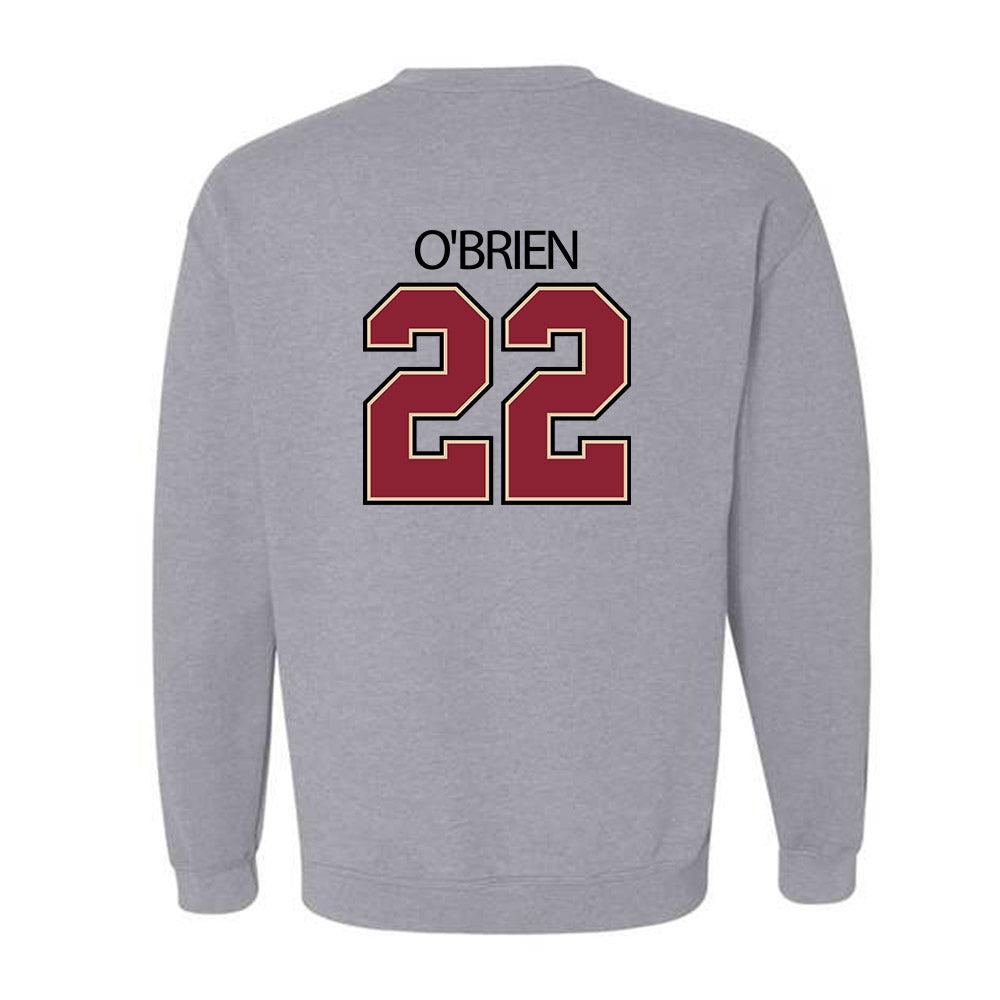 Boston College - NCAA Women's Ice Hockey : Olivia O'Brien - Classic Shersey Crewneck Sweatshirt-1