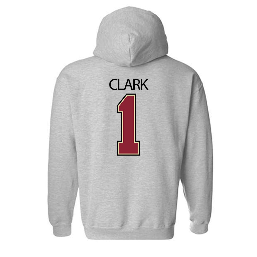 Boston College - NCAA Women's Lacrosse : Rachel Clark - Classic Shersey Hooded Sweatshirt-1