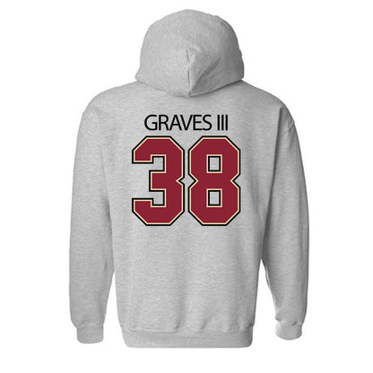 Boston College - NCAA Football : Will Graves III - Classic Shersey Hooded Sweatshirt-2