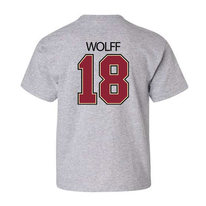 Boston College - NCAA Baseball : Kyle Wolff - Classic Shersey Youth T-Shirt