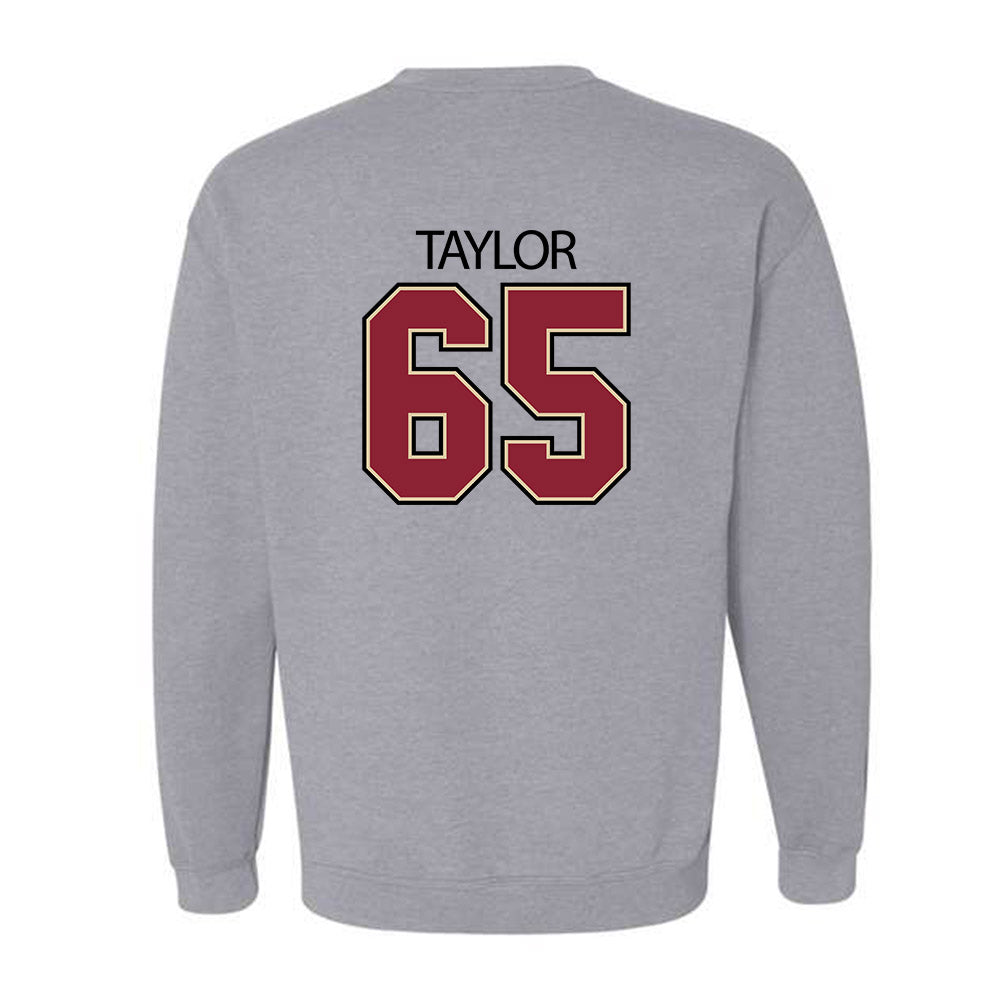 Boston College - NCAA Football : Logan Taylor - Classic Shersey Crewneck Sweatshirt