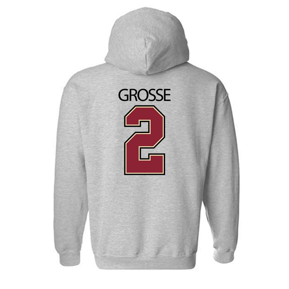 Boston College - NCAA Women's Soccer : Natalie Grosse - Classic Shersey Hooded Sweatshirt-3
