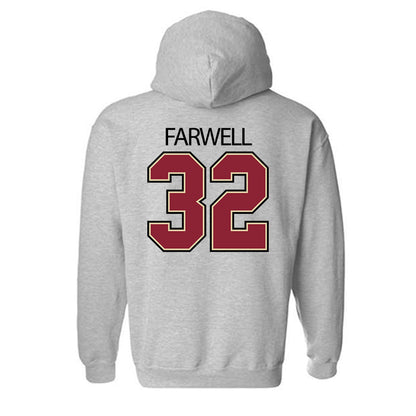 Boston College - NCAA Men's Soccer : Aidan Farwell - Classic Shersey Hooded Sweatshirt-1