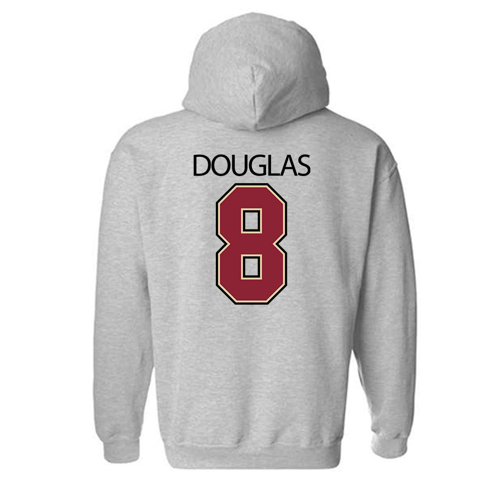 Boston College - NCAA Women's Soccer : Bella Douglas - Classic Shersey Hooded Sweatshirt-3