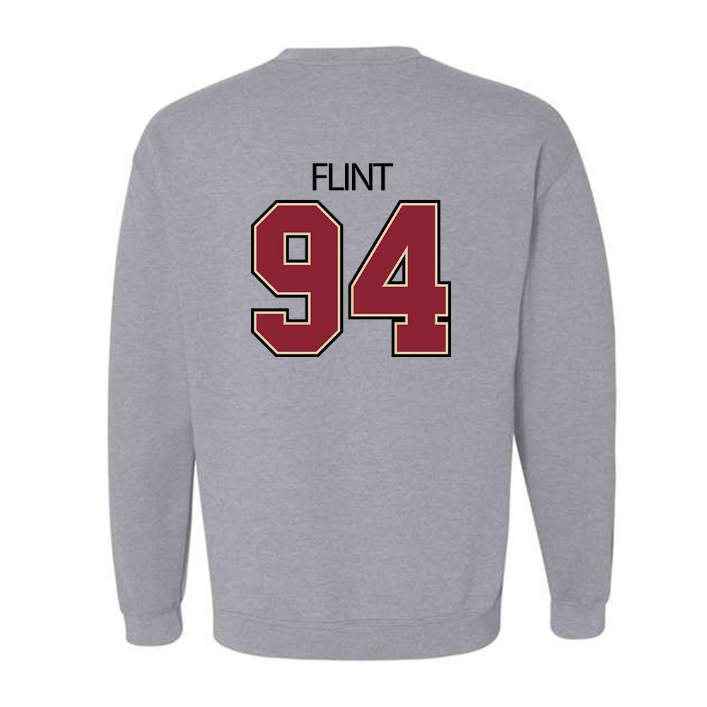 Boston College - NCAA Football : Jayzen Flint - Classic Shersey Crewneck Sweatshirt-1