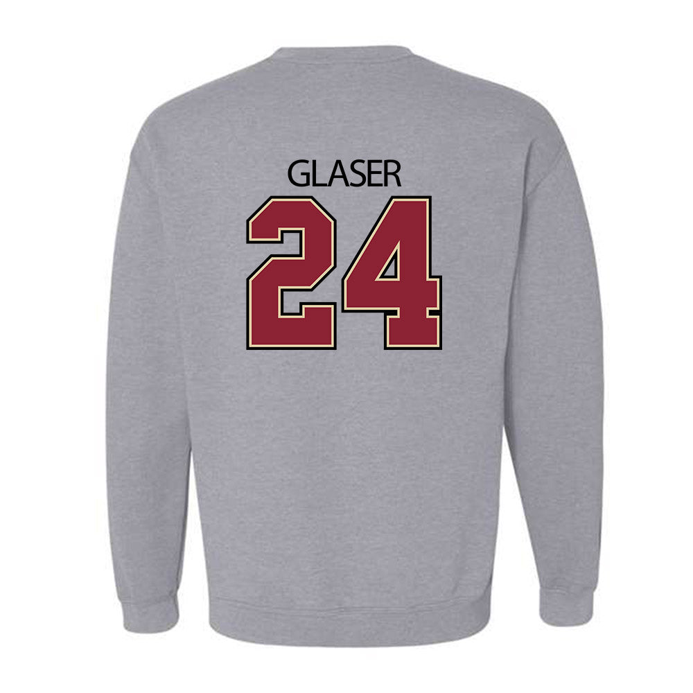 Boston College - NCAA Women's Ice Hockey : Lauren Glaser - Classic Shersey Crewneck Sweatshirt