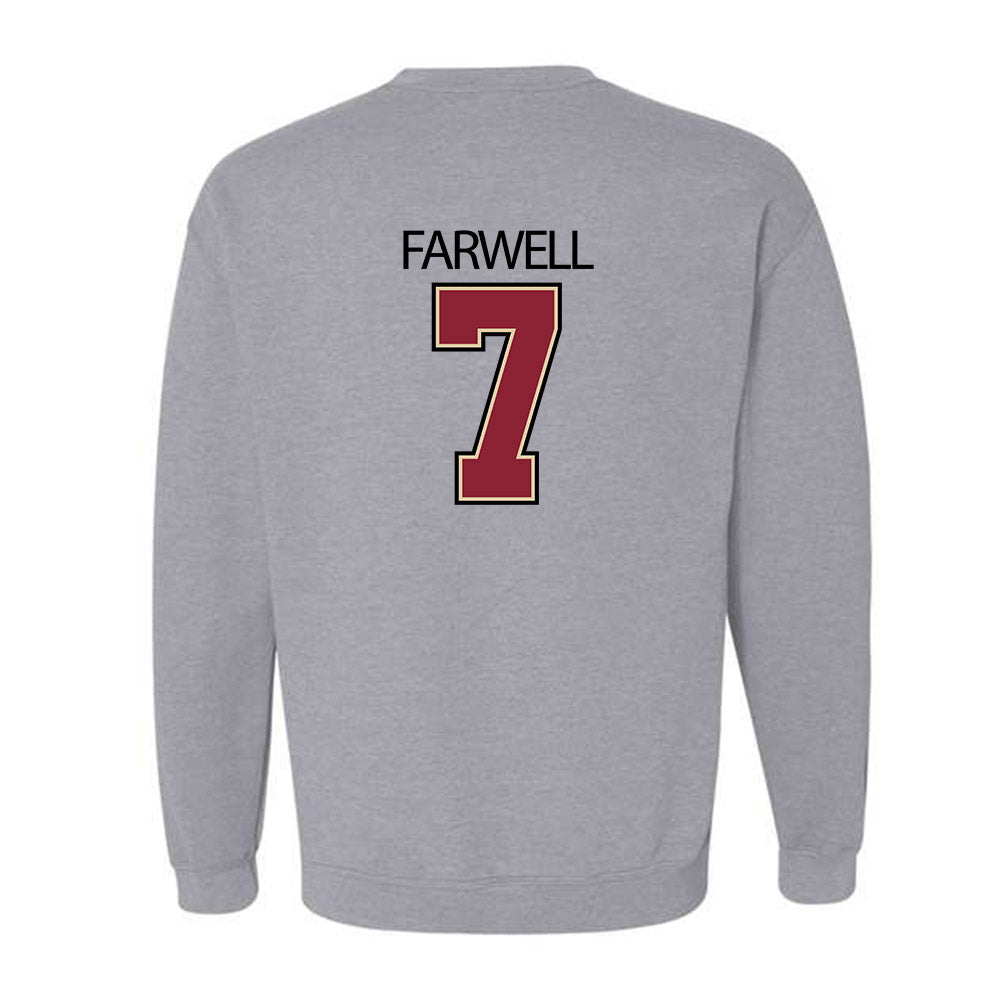 Boston College - NCAA Men's Soccer : Aidan Farwell - Classic Shersey Crewneck Sweatshirt