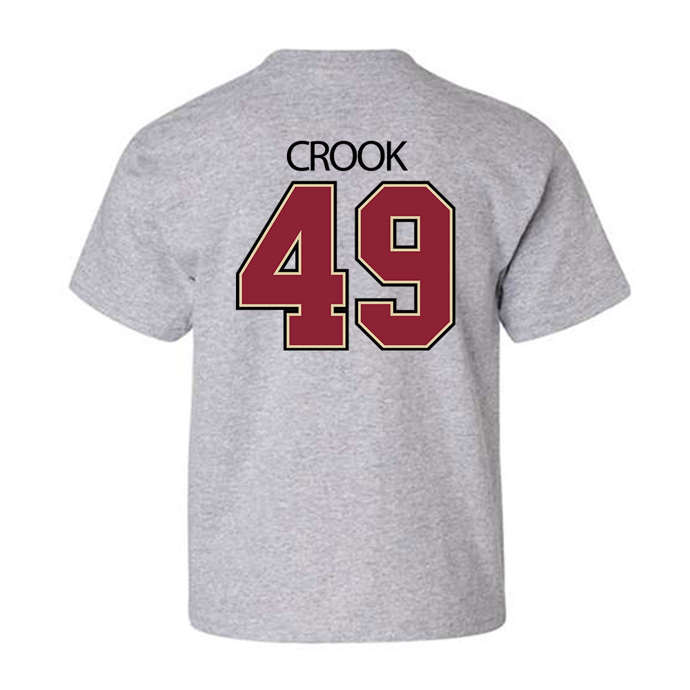 Boston College - NCAA Football : Cooper Crook - Classic Shersey Youth T-Shirt-1