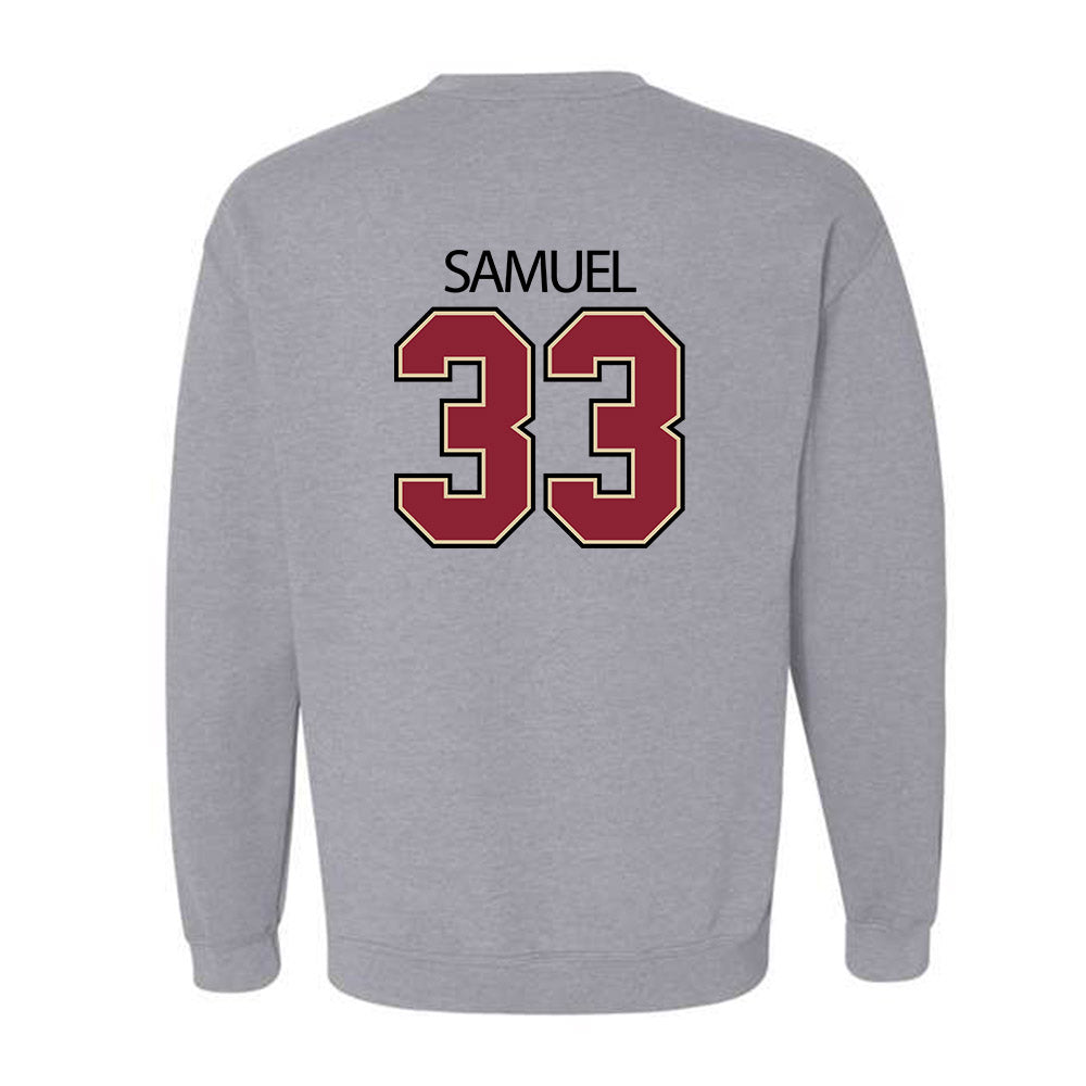 Boston College - NCAA Women's Basketball : Savannah Samuel - Classic Shersey Crewneck Sweatshirt-1