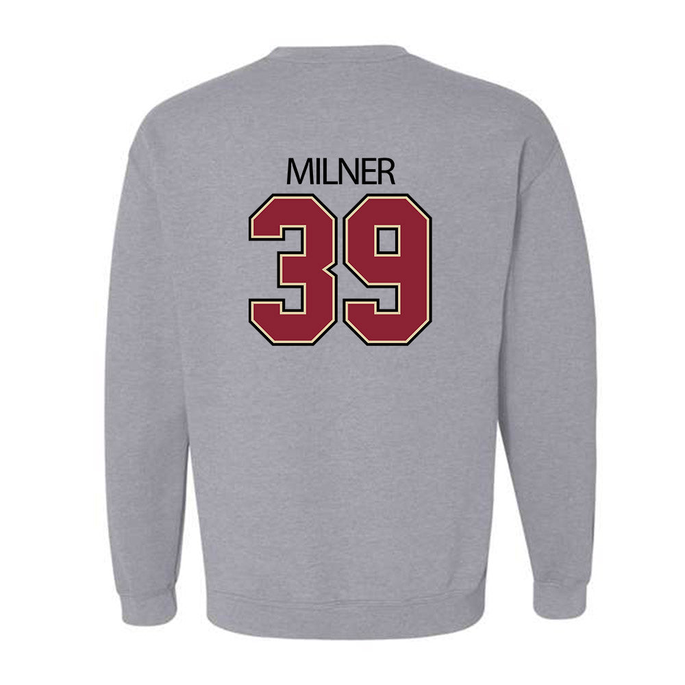 Boston College - NCAA Baseball : Beck Milner - Classic Shersey Crewneck Sweatshirt