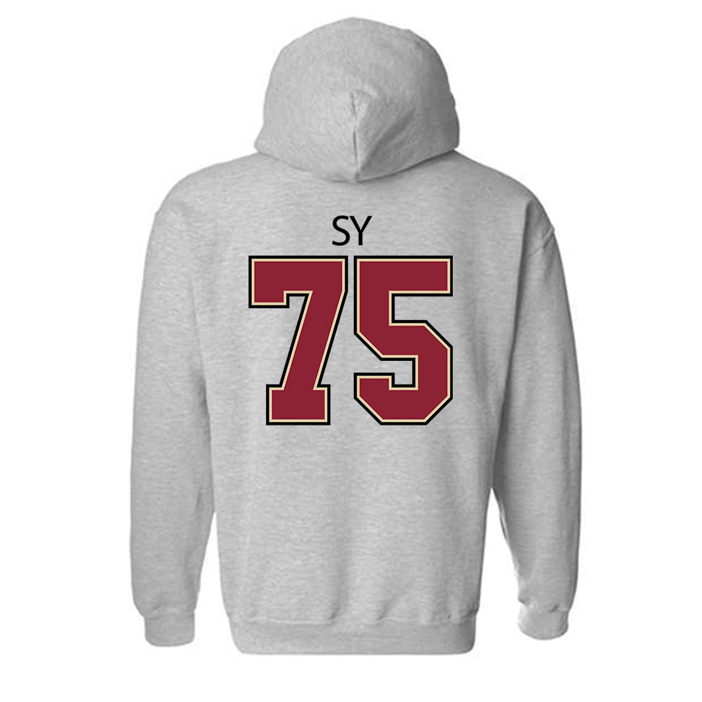 Boston College - NCAA Football : Pape Sy - Classic Shersey Hooded Sweatshirt-2