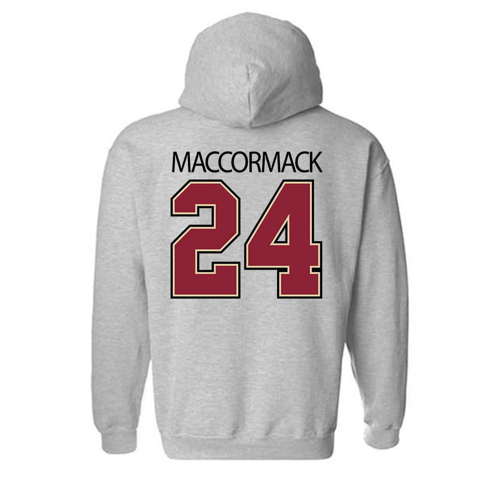 Boston College - NCAA Football : Bo MacCormack - Classic Shersey Hooded Sweatshirt-2