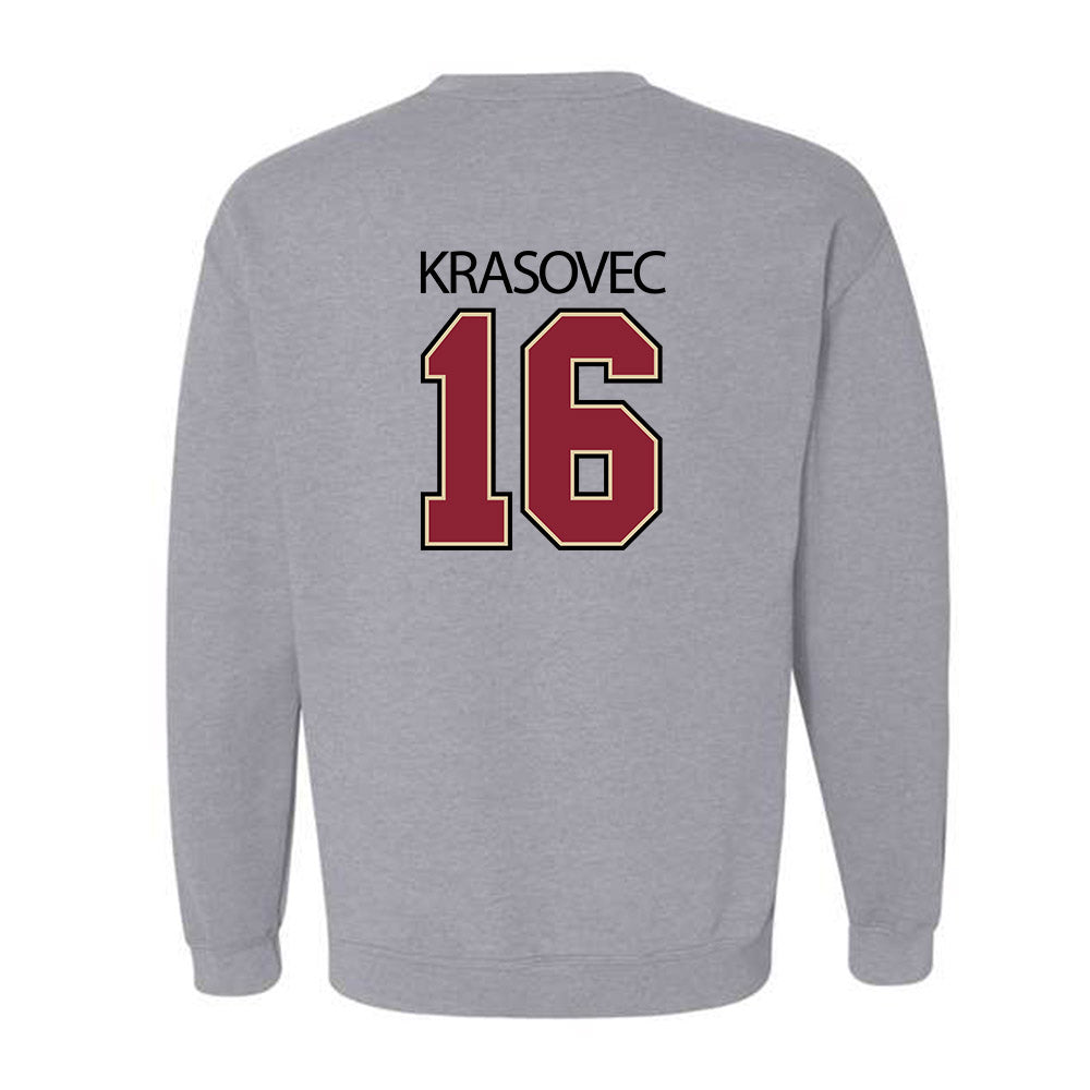 Boston College - NCAA Women's Basketball : Lili Krasovec - Classic Shersey Crewneck Sweatshirt-1