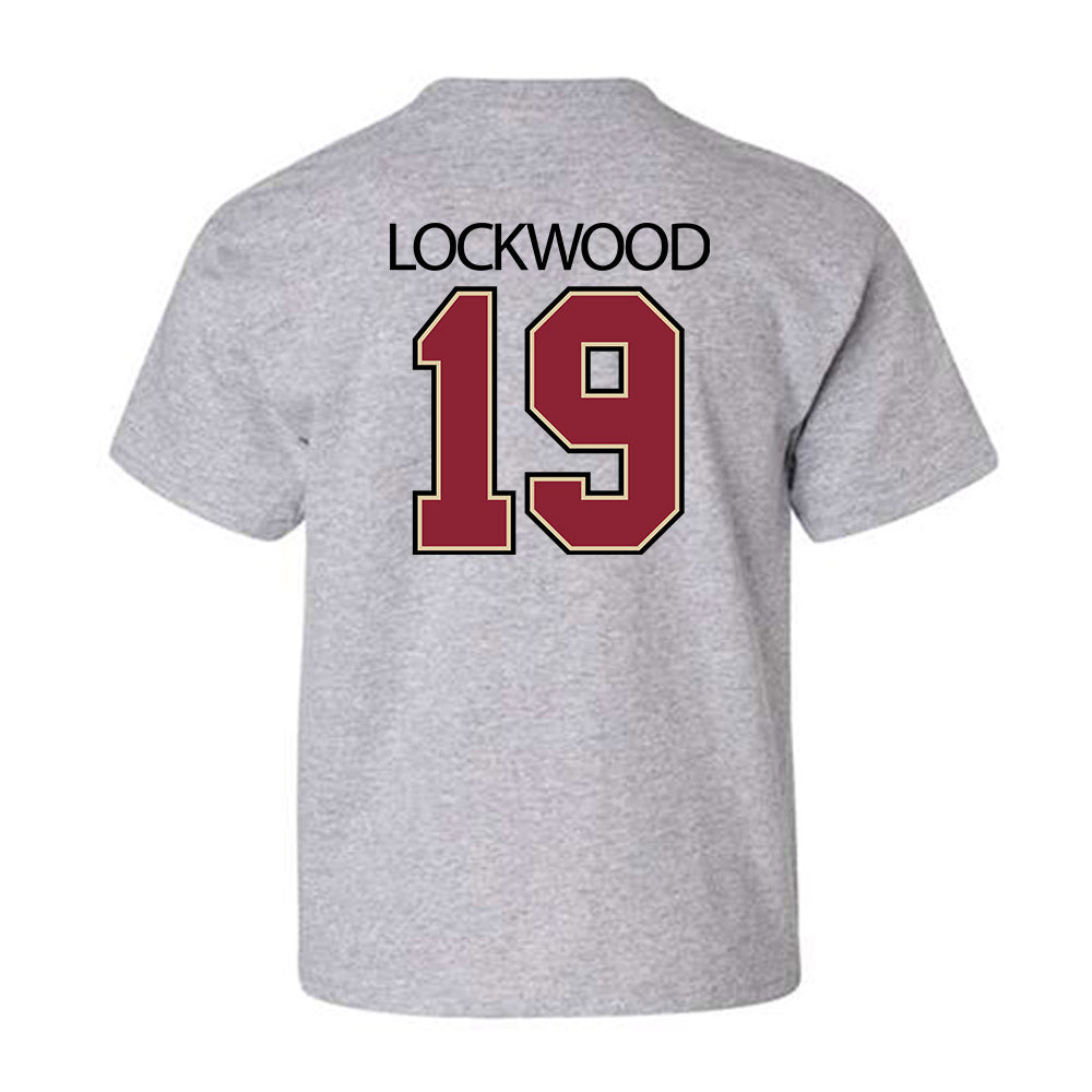 Boston College - NCAA Football : Ty Lockwood - Classic Shersey Youth T-Shirt-1