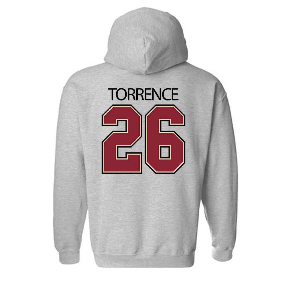 Boston College - NCAA Football : Syair Torrence - Classic Shersey Hooded Sweatshirt