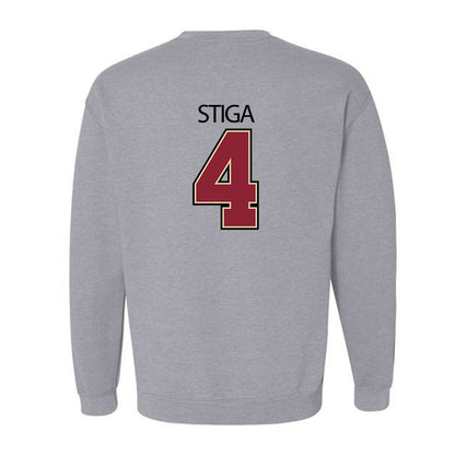 Boston College - NCAA Men's Ice Hockey : Teddy Stiga - Classic Shersey Crewneck Sweatshirt