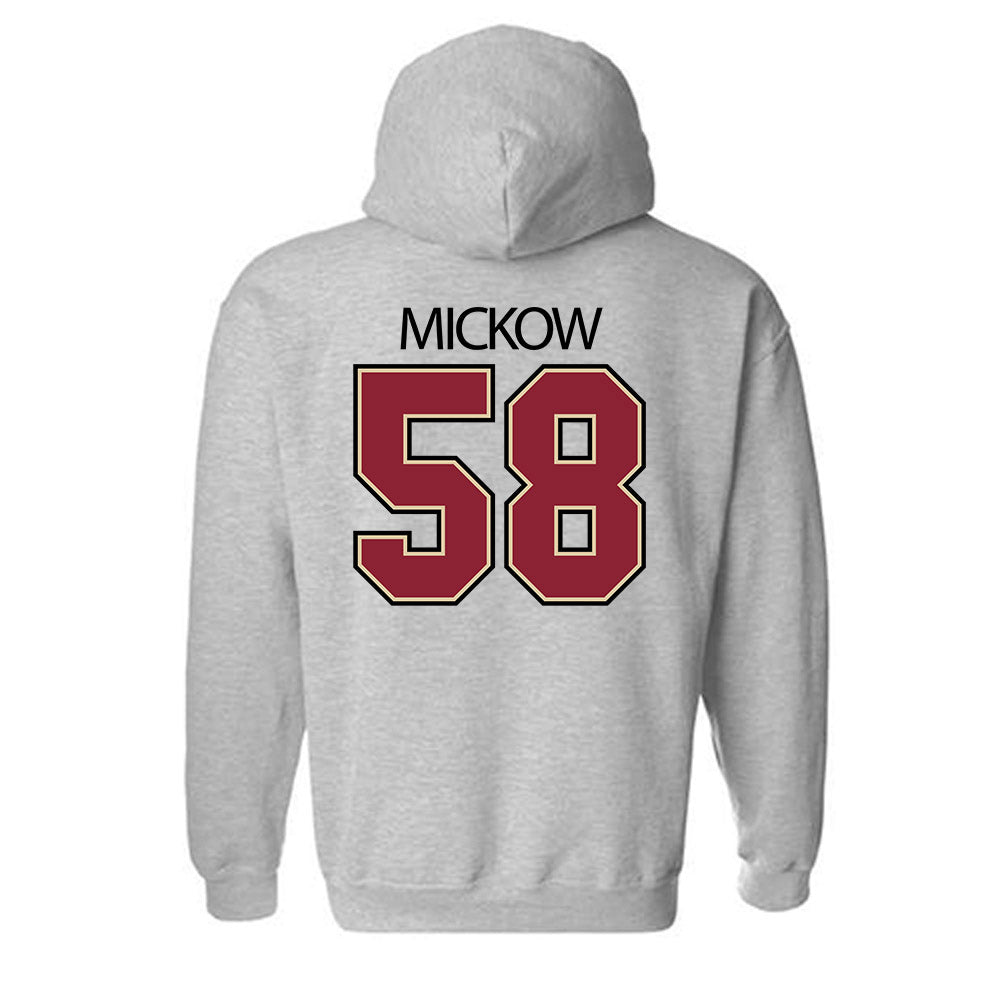 Boston College - NCAA Football : Ryan Mickow - Classic Shersey Hooded Sweatshirt