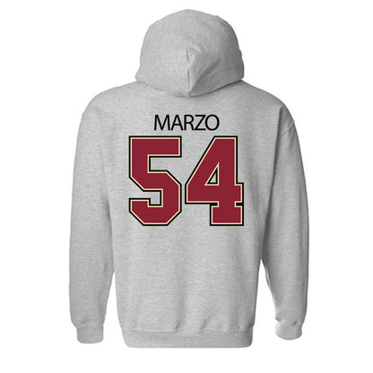 Boston College - NCAA Baseball : Ethan Marzo - Classic Shersey Hooded Sweatshirt-3